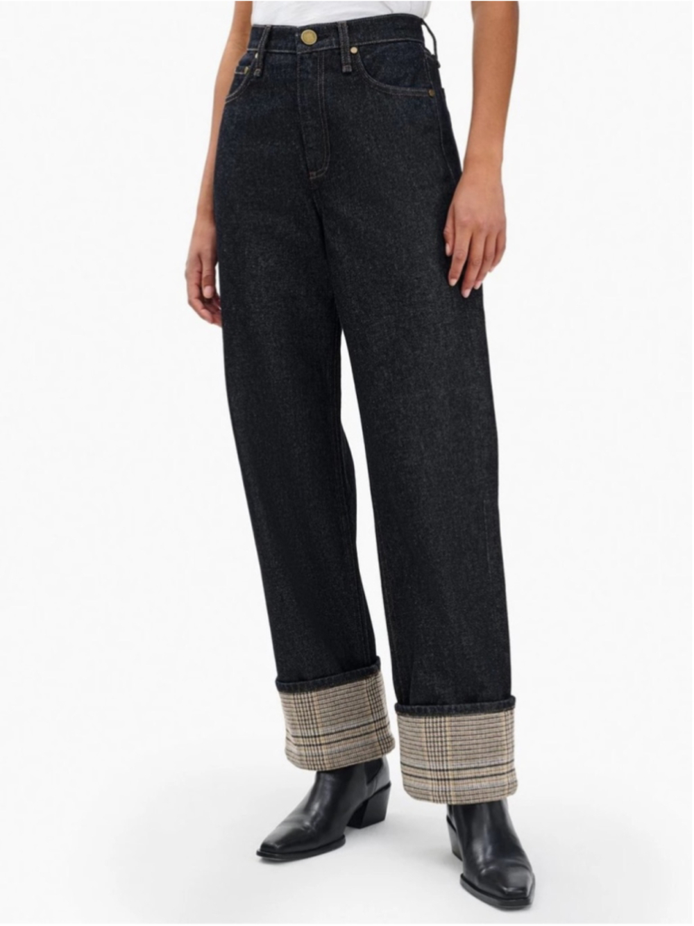 Rag & Bone Shea Ankle Relaxed Straight Jeans
Lightweight Rigid in Twilight Rinse - Picture 1 of 15
